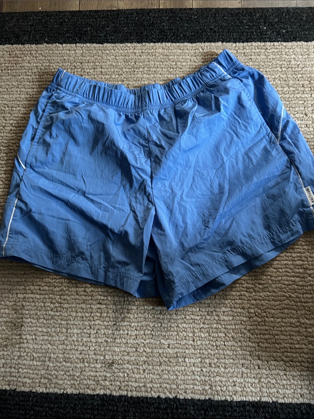 Women's Athletic Running Shorts — Sky Blue